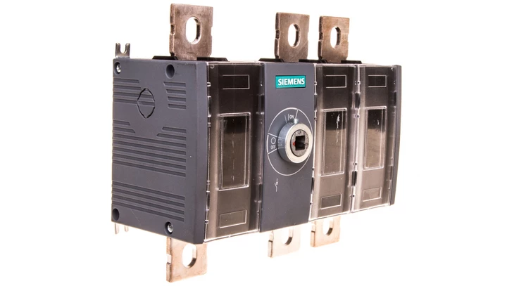 Rozłącznik izolacyjny 3P wlk3 200A bez napędu obrotowego przyłącza płaskie śrubowe 3KD3630-0PE20-0