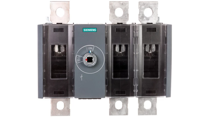 Rozłącznik izolacyjny 3P wlk4 630A bez napędu obrotowego przyłącza płaskie śrubowe 3KD4630-0QE20-0