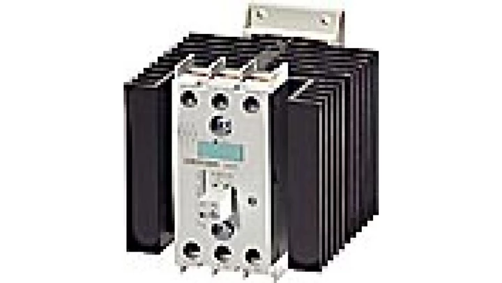 Stycznik półprzewodnikowy 30A 3P 4-30V DC kontrola 2 faz 3RF24 3RF2430-1AB45