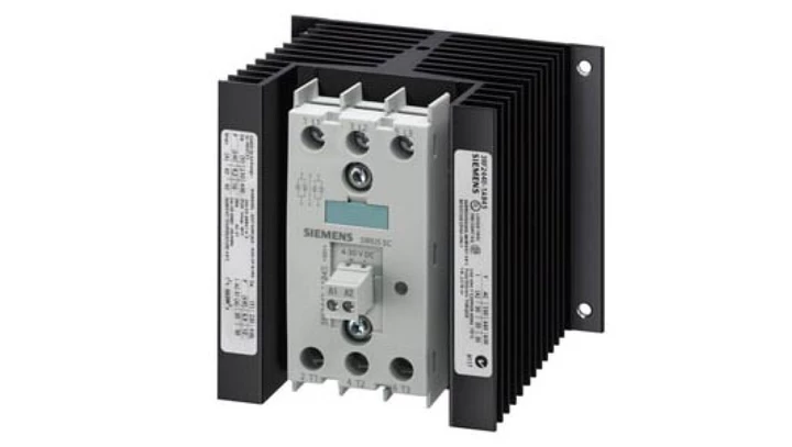 Stycznik półprzewodnikowy 30A 3P 230V AC kontrola 2 faz 3RF24 3RF2440-1AB45