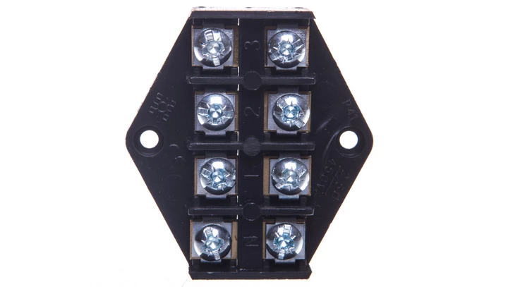 Płytka odgałęźna ZPT/2,5mm2/4-tory czarna ZPT 4-2.5 83001007