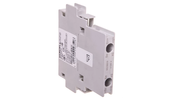 Styki pomocnicze 1Z 1R montaż boczny pierwszy blok S6 do S12 przył śrubowe SIRIUS 3RH1921-1EA11