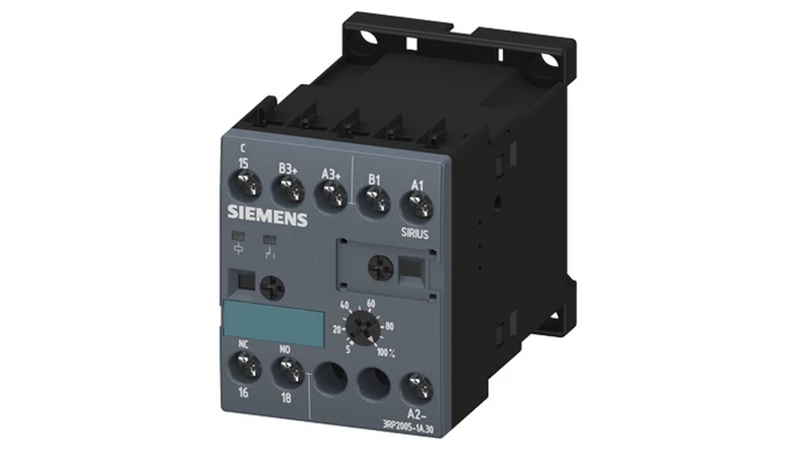 Przekaźnik czasowy 1P 3A 0,05sek-100h 24V AC/DC 200-240V AC multifunkcyjny 3RP2005-1AP30