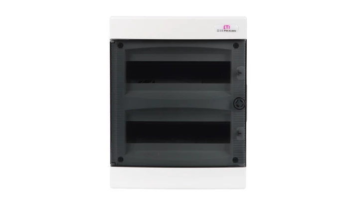 Rozdzielnica modułowa 2x12 podtynkowa /transparentna/ IP40 ECM24PT-S DIDO 001101075