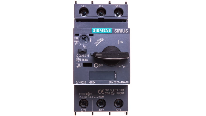 Wyłącznik silnikowy 3P 15W 23-28A S0 3RV2021-4NA10