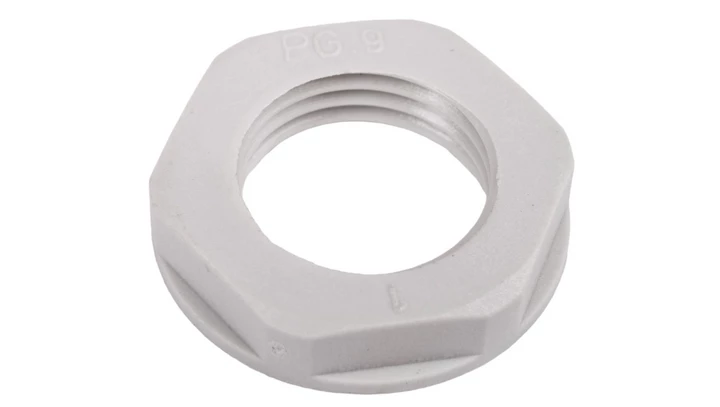 Nakrętka poliamidowa PG9 jasnoszara N 9/H E03DK-02010100201 /100szt./