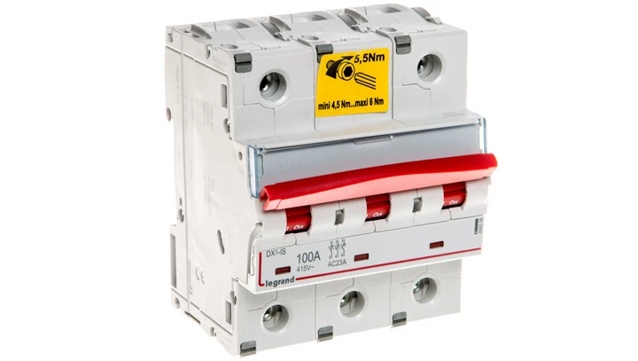 Rozłącznik modułowy 100A 3P 25kA FRX403 406538