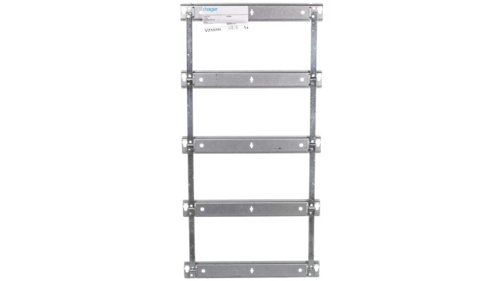 Stelaż montażowy 5-krotny szyna DIN TS 35mm VZ555N