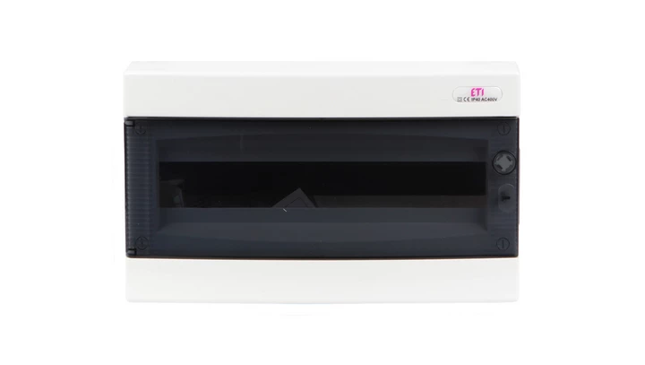 Rozdzielnica modułowa 1x18 natynkowa drzwi dymne / IP 40 400V AC / ECT18PT-s 001101068