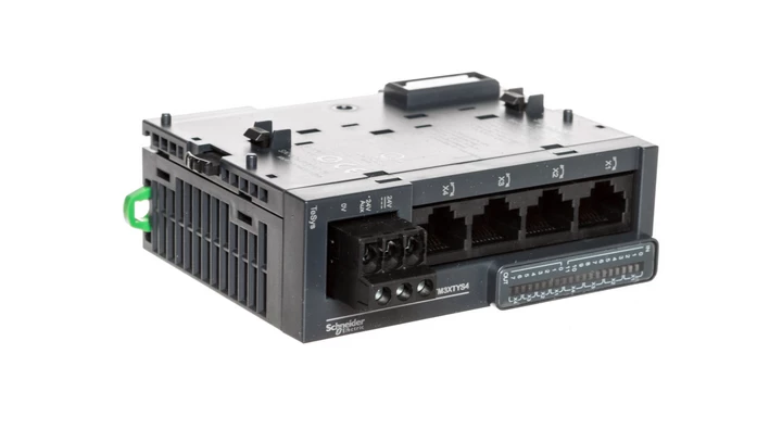 Moduł komunikacyjny 4xRJ45 Modicon TM3XTYS4