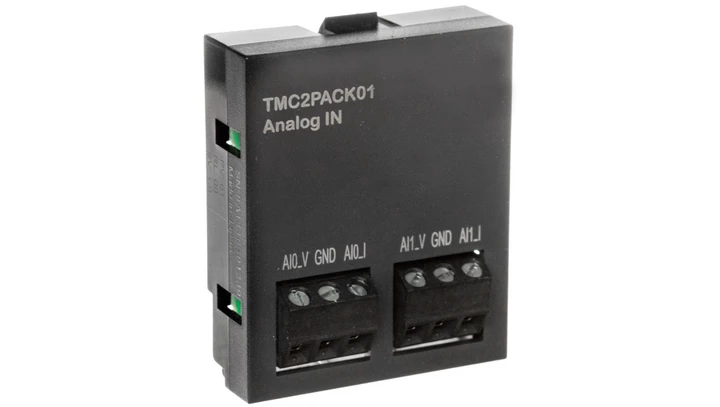 Moduł 2-wejścia analogowe PACKAGING Modicon TMC2PACK01