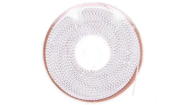 Oznaczniki Mini WSB Inline szerokość 5 mm białe 1700 szt. / rolka 2009-145