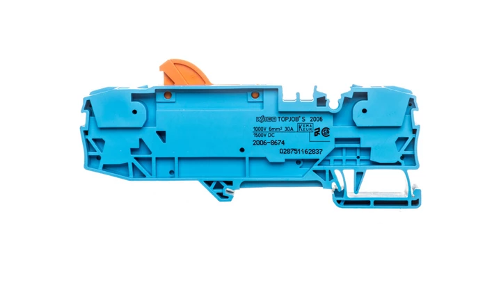 Złączka rozłączalna 2-przewodowa niebieska TOPJOBS 2006-8674 /12szt./