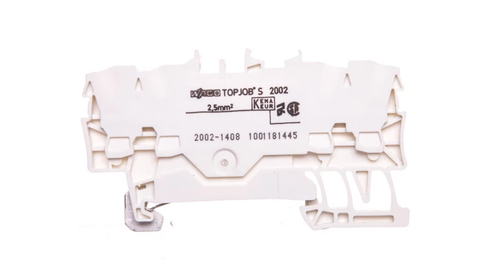 Złączka 4-przewodowa 2,5mm2 biała TOPJOBS 2002-1408 /100szt./