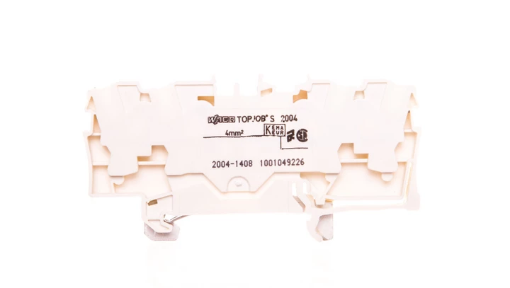 Złączka 4-przewodowa 4mm2 biała TOPJOBS 2004-1408 /50szt./