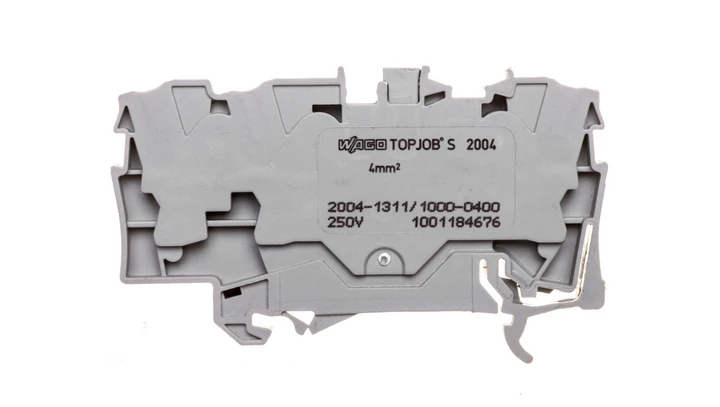 Złączka TOPJOBS 3-przewodowa diodowa szara 2004-1311/1000-400 /50szt./