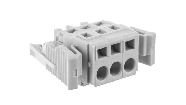 Gniazdo MCS-MIDI Classic 3-biegunowe jasnoszare raster 5mm 721-103/037-000 /50szt./