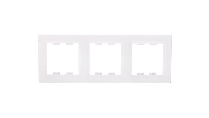ASFORA Ramka potrójna pionowa biała EPH5810321