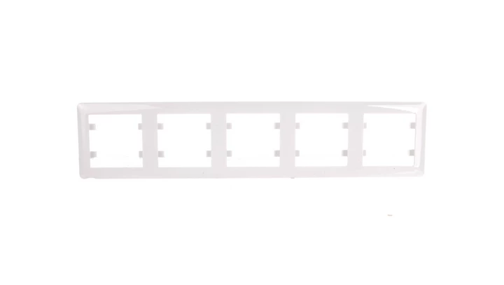 Lumina Soul Ramka pięciokrotna pozioma biała WL5250