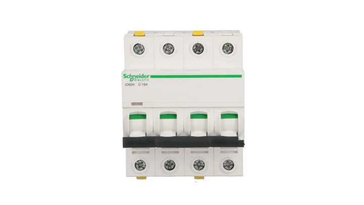 Wyłącznik nadprądowy 4P C 16A 10kA AC iC60H-C16-4 A9F07416