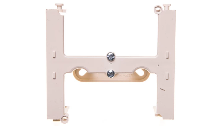 Simon 10 Podstawa naścienna rozszerzająca puszkę pojedyńczą składaną kremowa CSH/41