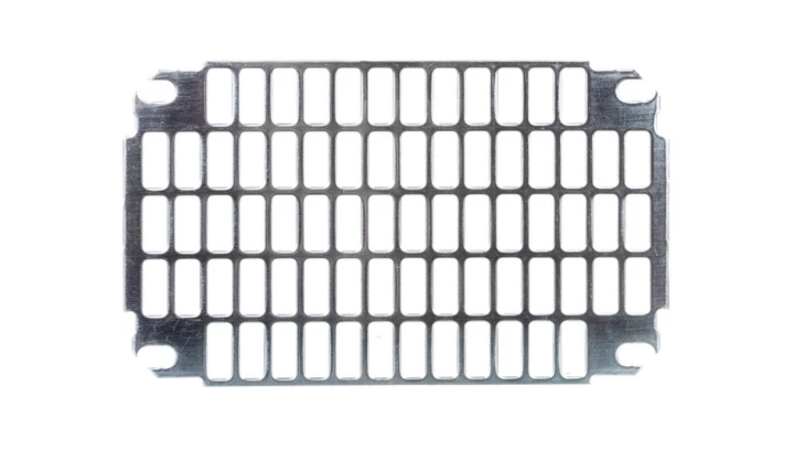 Płyty perforowane Monobloc wykonane ze stali galw.wys.300xW200mm perf.uni.11x26mm, NSYMR32