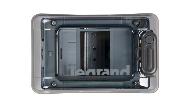 Rozdzielnica modułowa RN65 1x4 natynkowa IK09 IP65 drzwi transparentne (bez PE/N) 601934