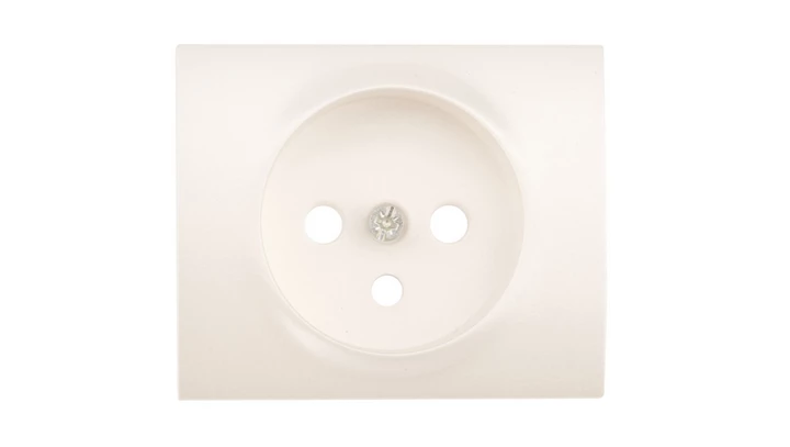 SISTENA LIFE Plakietka gniazda pojedynczego pearl 771527