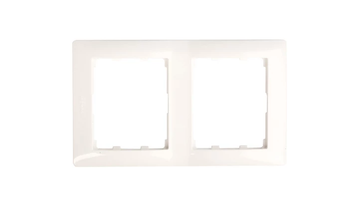 SISTENA LIFE Ramka podwójna pionowa arctic 771006