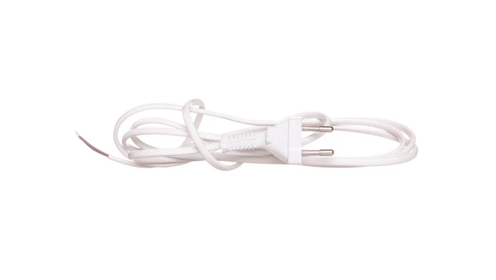 Przewód przyłączeniowy bez wyłącznika 190cm biały SP-190/2X0,5/-BIA YNS10000433