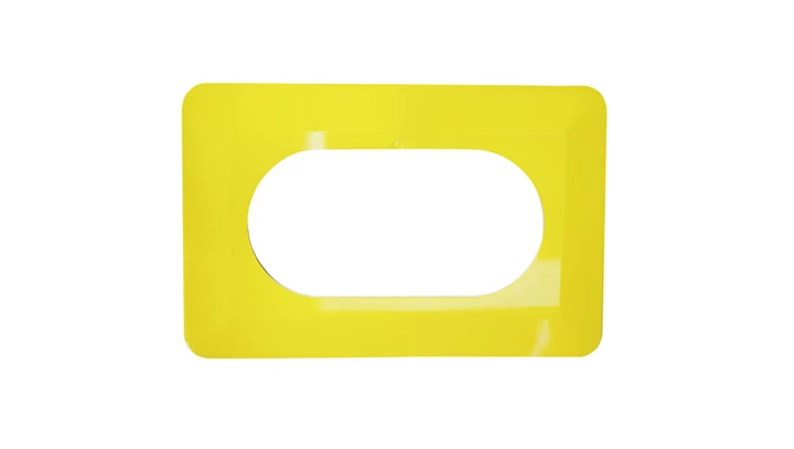 Osłona ściany podwójna żółta OSX-220-ZOL YNS10000043