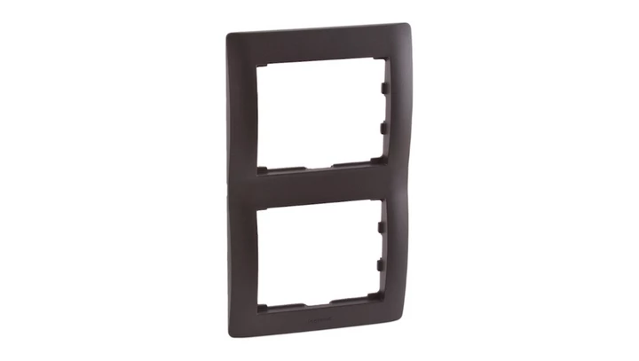 SISTENA LIFE Ramka podwójna pionowa choco 771206