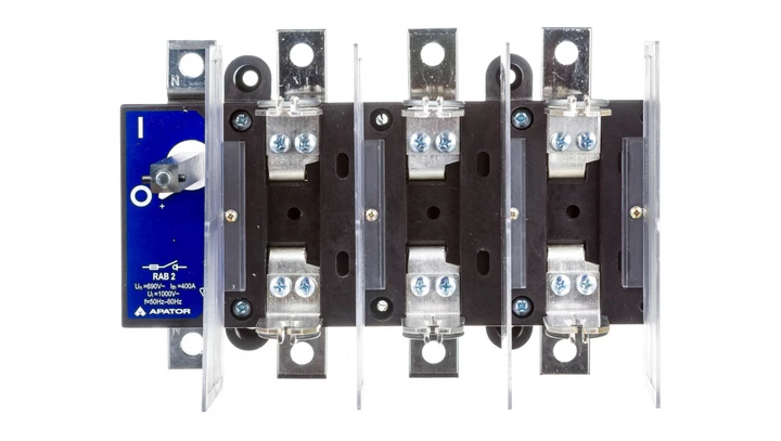 Rozłącznik izolacyjny bezpiecznikowy 3P+N 400A RAB 2 P3 N 63-811529-041