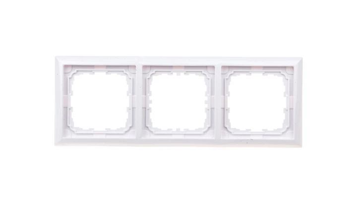 KOS66 Ramka potrójna biała 660483