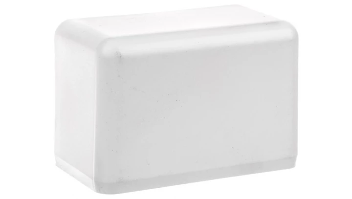 Pokrywa końcowa EKD 80x40mm biała 8501