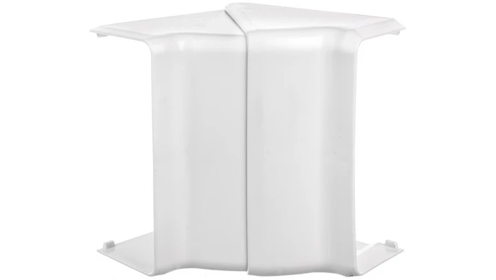 Pokrywa narożna wewnętrzna EKD 100x40mm biała 8515