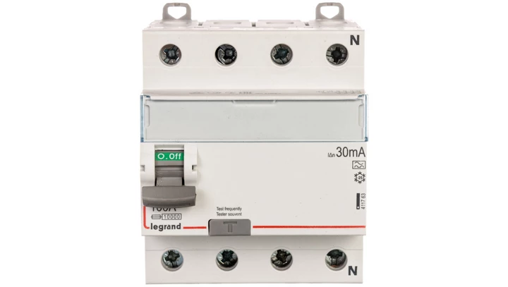 Wyłącznik różnicowopradowy 4P 100A 0,03A typ A P304 DX3 411763