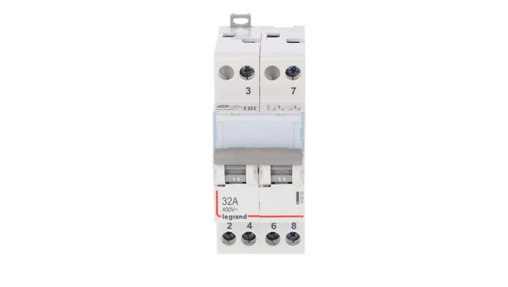 Przełącznik modułowy I-0-II 2P 32A 400V 412903