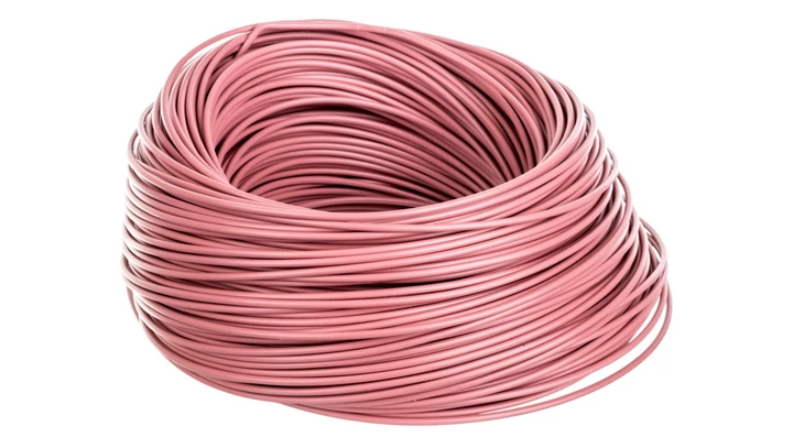 Przewód instalacyjny H05V-K 0,5 różowy 29090 /100m/