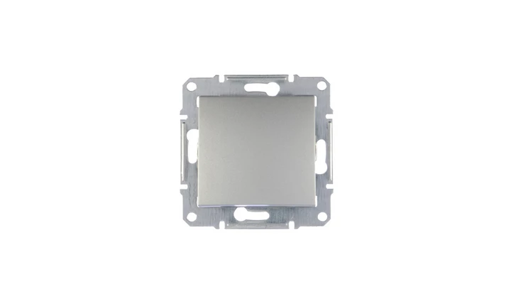 Sedna Łącznik jednobiegunowy 10AX aluminium SDN0100160