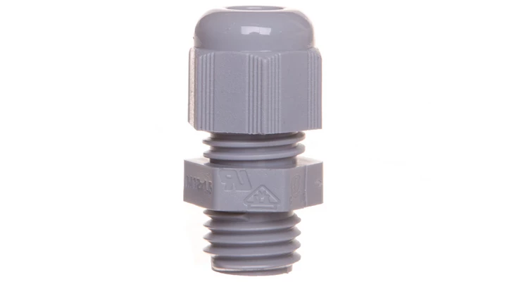 Dławnica kablowa poliamidowa M12 IP68 HELUTOP HT-M12 ciemnoszara 93923