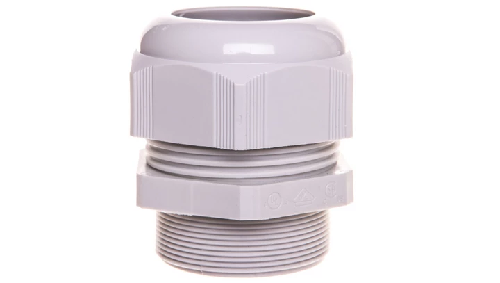 Dławnica kablowa poliamidowa M63 IP68 HELUTOP HT-M63 jasnoszara 93915