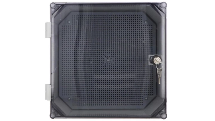 Obudowa 300x300x166mm z płytą montażową transparentna UNIbox Uni-0/T43.00