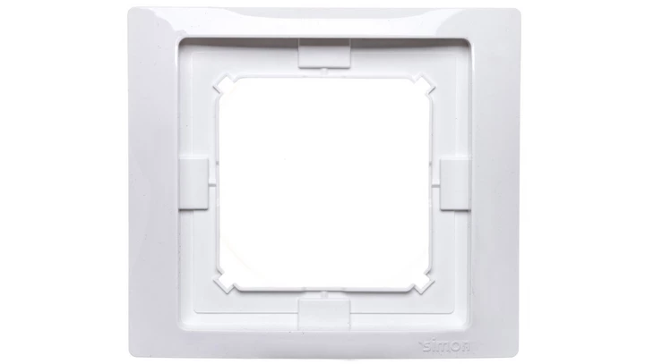 Simon Basic Neos Ramka pojedyncza IP44 z uszczelką biała BMRC1B/11