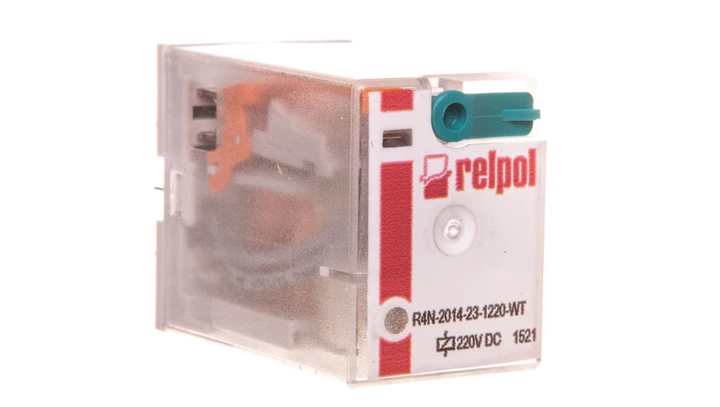 Przekaźnik przemysłowy 4P IP40 AgNi R4N-2014-23-1220-WT 860619