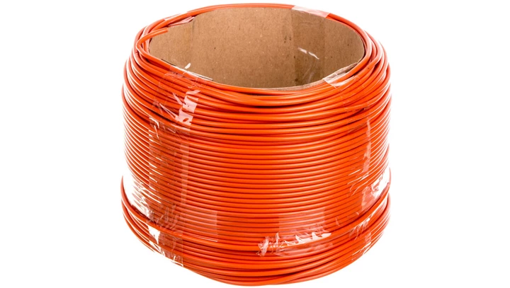 Przewód instalacyjny H07V-K (LgY) 1 pomarańczowy /100m/