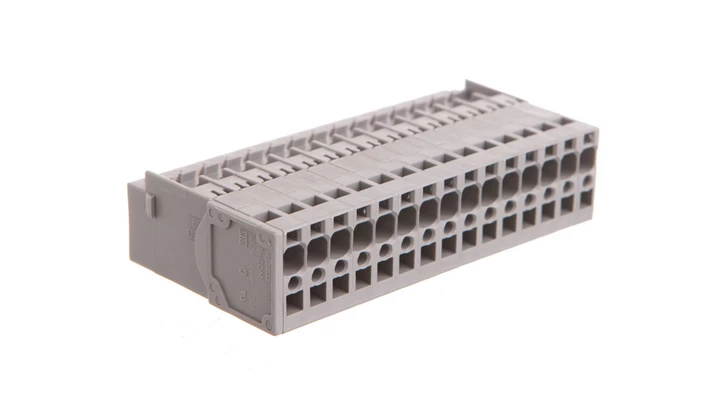 Wtyk X-COM 15-biegunowy szary raster 5mm 769-615 /10szt./