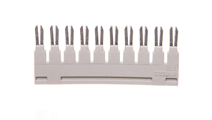 Mostek grzebieniowy 10-torowy jasnoszary 870-410