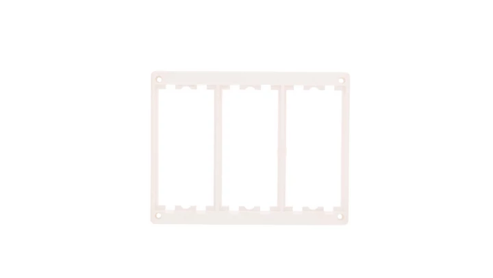 Simon Connect Ramka potrójna 6xK45 uniwersalna czysta biel SM302/9