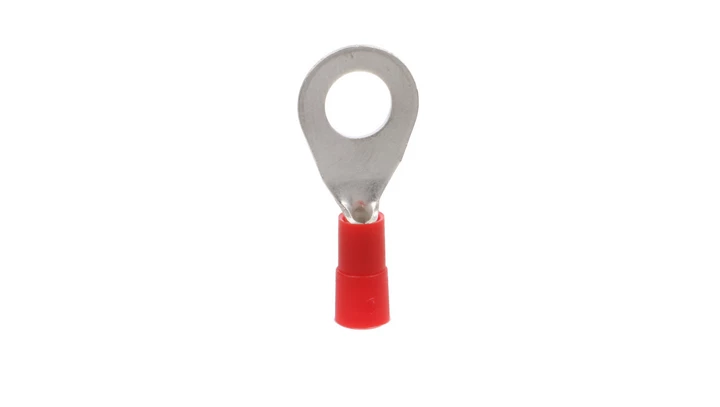 Końcówka oczkowa Cu izolowana KOE 6-1 /100szt./